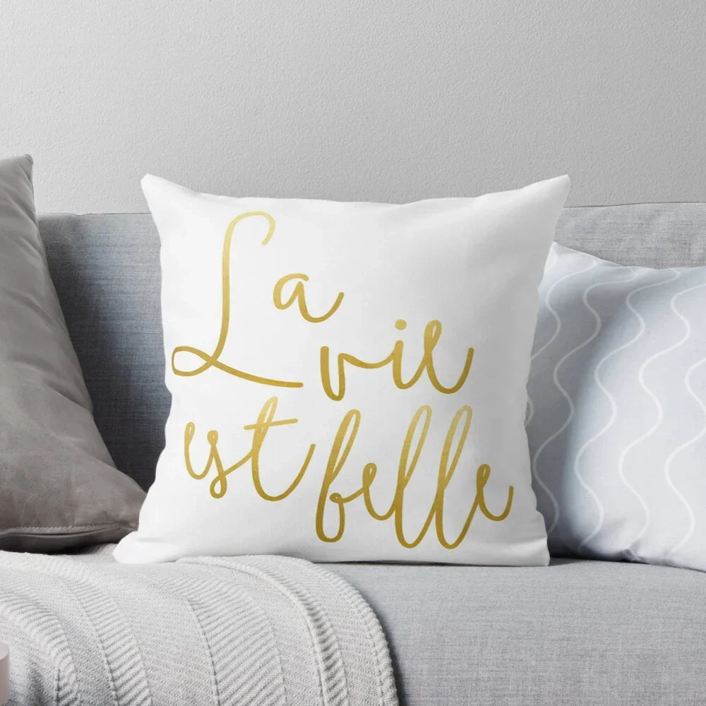 

Autumn Embrace pillowcase household Nordic living room sofa bed cushion cover 45*45 plush simple line style embrace pillowcase