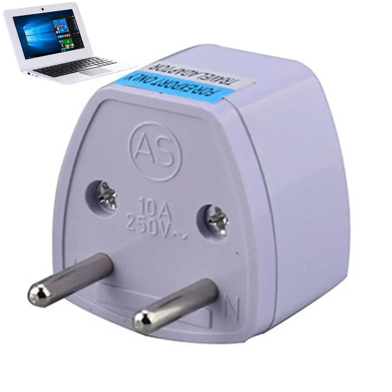 Universal EU Plug Adapter Euro Plug Adapter Converter European Travel Adapter Electrical Plug Converter For Most Devices