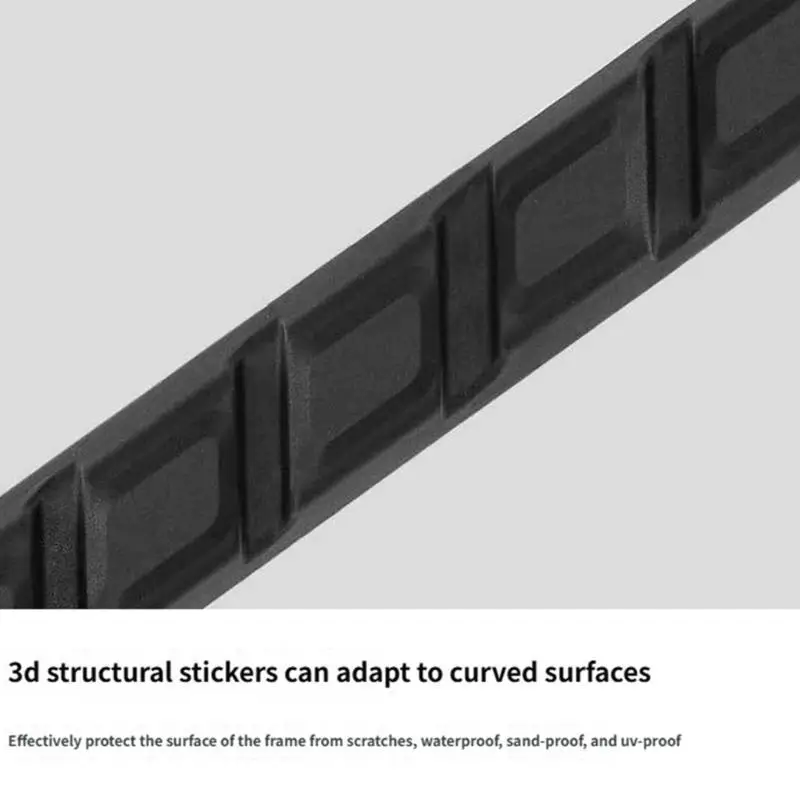 652F خفيفة الوزن سلسلة الدراجات حامي لاصق الإطار الحرس استبدال إطار الدراجة سلسلة شرائط مضادة للخدش دائمة #3