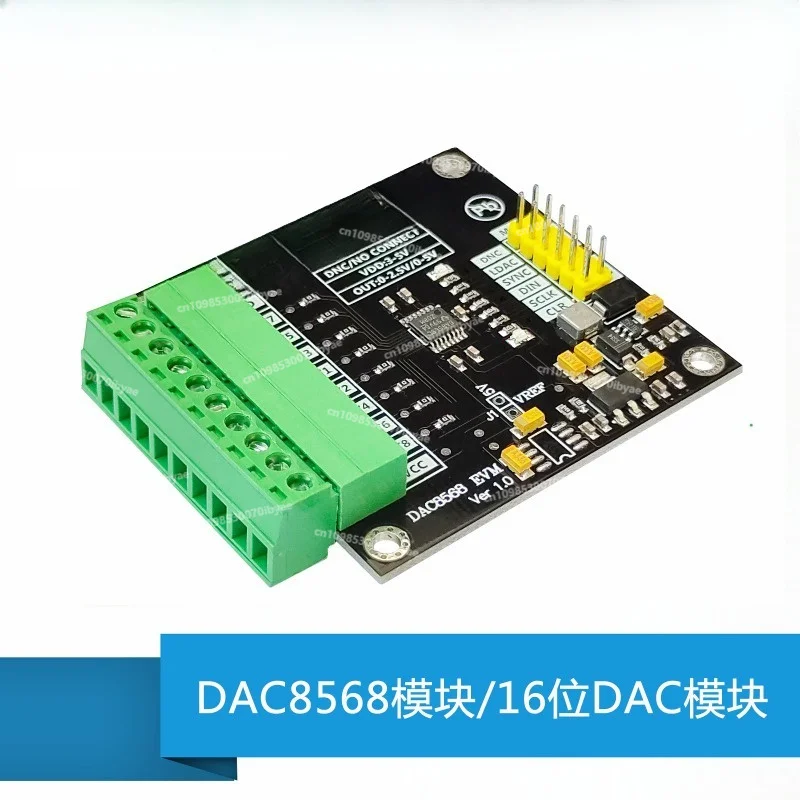 For DAC8568 Module 16-Bit DAC Module 8-Channel DAC8568C High Precision Digital-to-Analog Converter