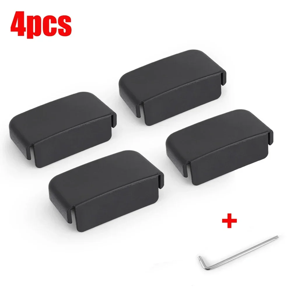 4Pcs Rear Seat Slide Rail Soft Rubber Plug Protection Car Interior Function Accessories For Tesla Model 3 Model Y 2021 NEW