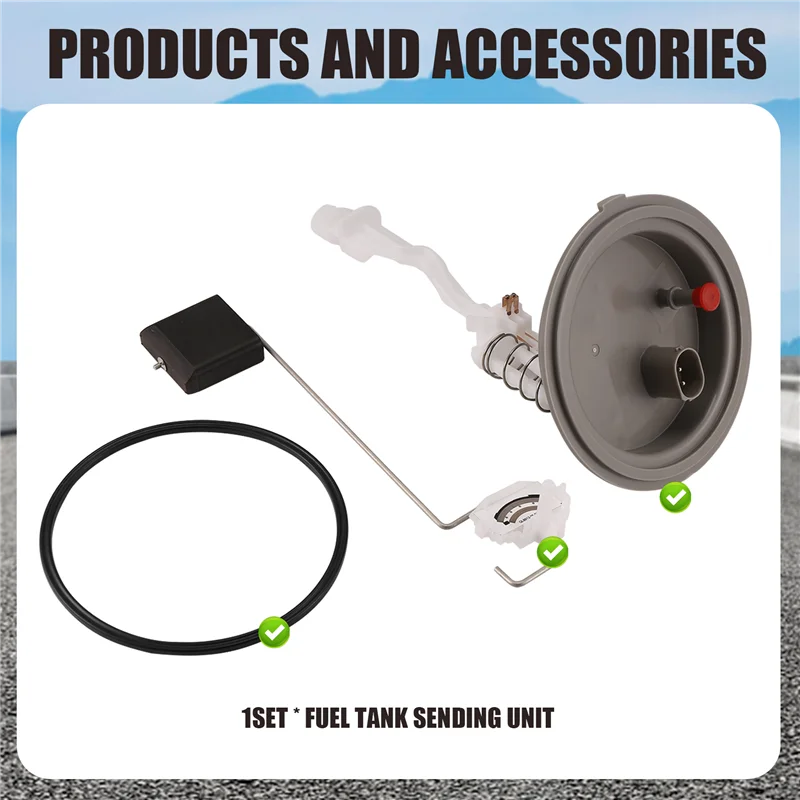 

ABOK-Driver Left Fuel Tank Sending Unit For BMW E65 E66 745I 745Li 750I 750Li 760I 760Li Alpina B7 Base 2002-2008 RWD