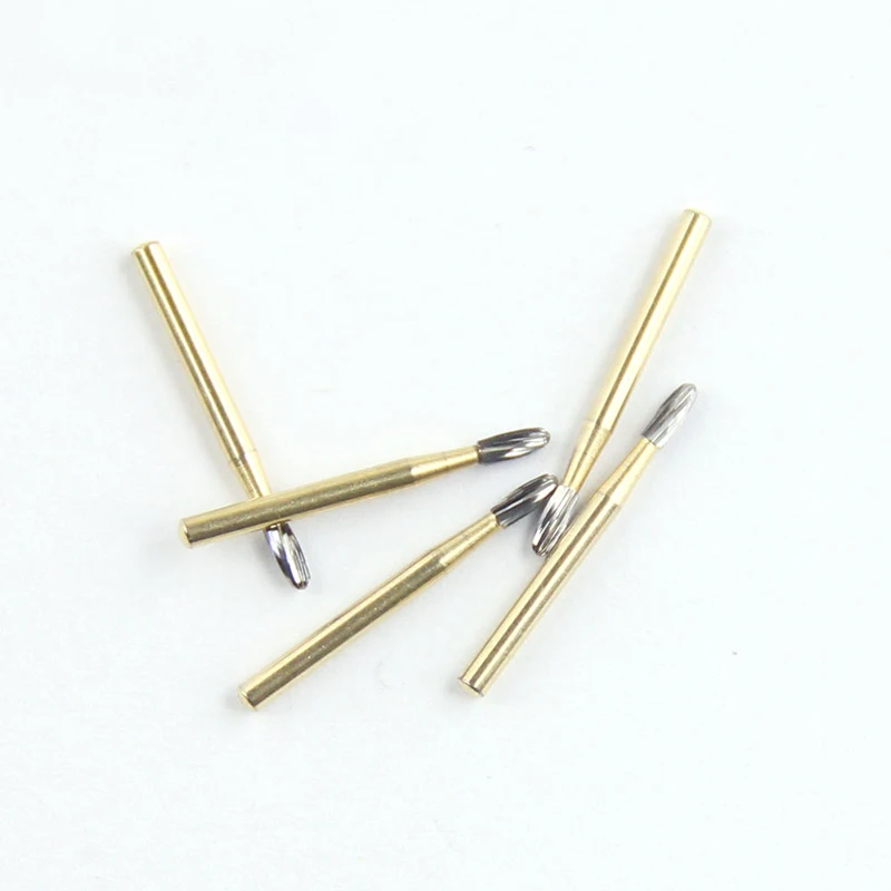 5pcs/Lot Dental Tungsten Carbide Burs FG 7404 Egg Dentistry Grinding Drills High-quality Triming & Finishing Dentists Tools