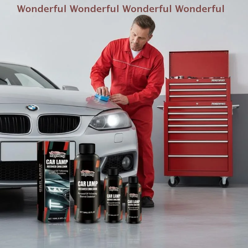 

Набор для восстановления, очистки и полировки автомобильных фар: защита от запотевания, водонепроницаемость, удаляет пыль и жир, обеспечивает чистоту света фар