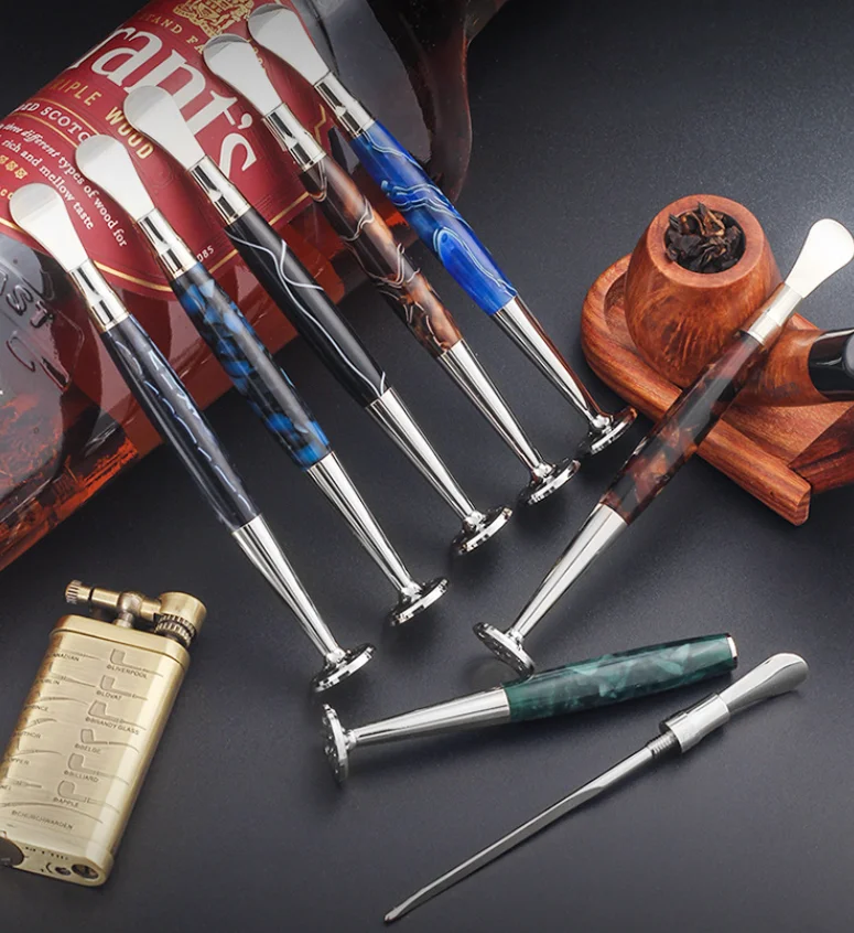 

3 in 1 New Authentic Smoke Pipe Tool Tobacco Pipe Tamper Pokers Tool Assorted Smoking Accessories Cleaner