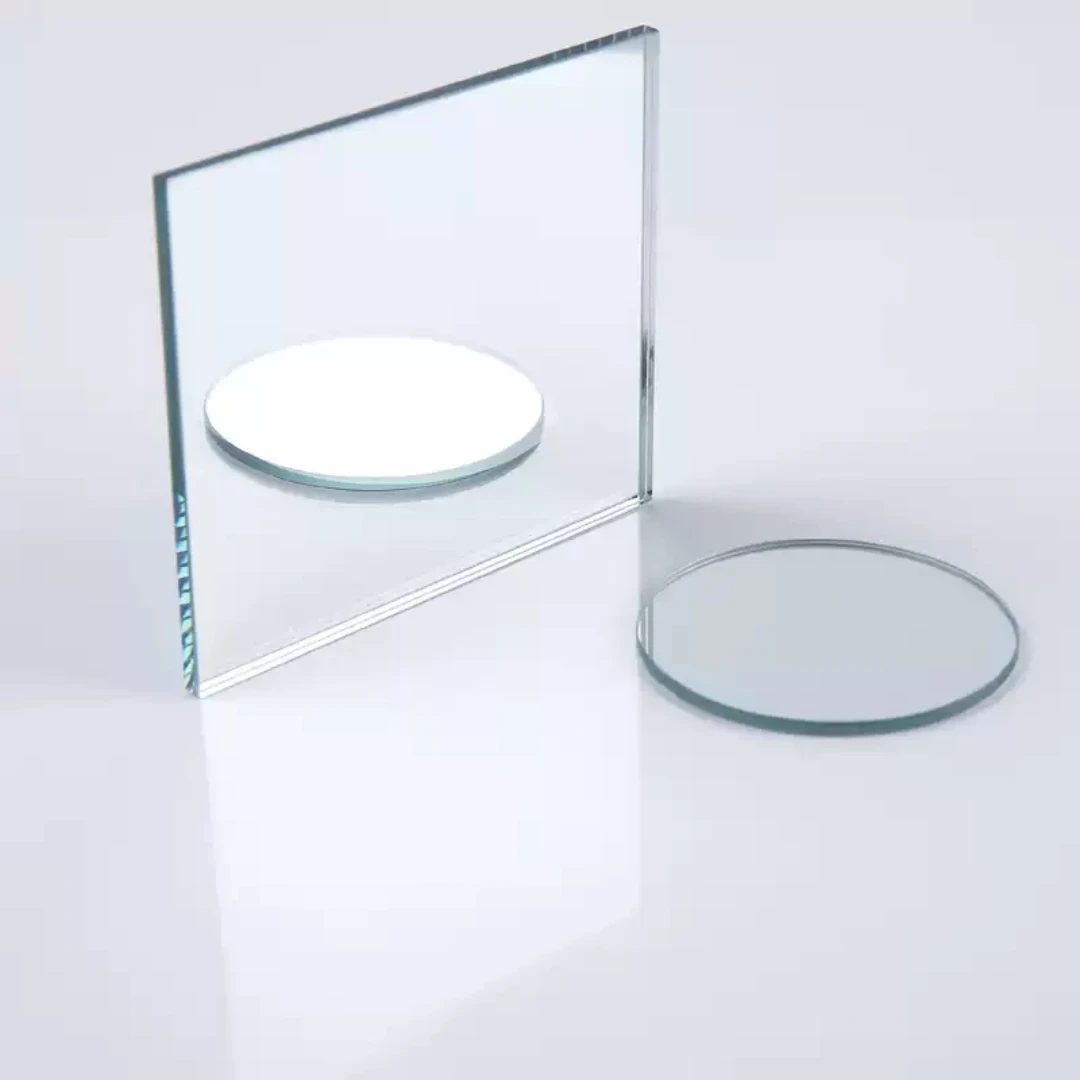 Square Protected Aluminum Coated Reflective Mirror 400-700nm Wavelength 92% Average Reflectivity Mirror for Optical Experiments