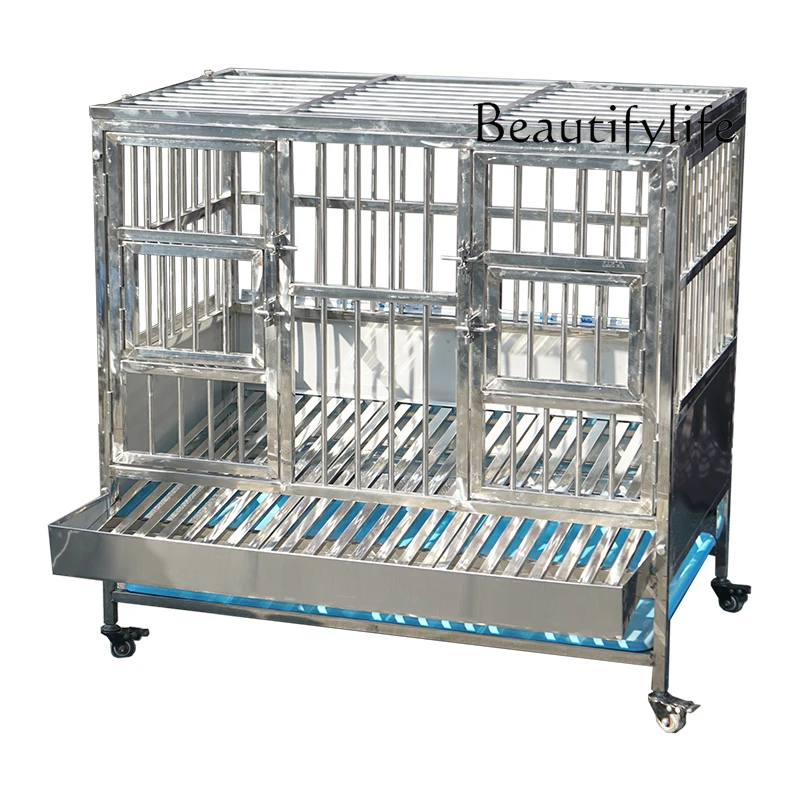 

Chicken cage household indoor double-layer breeding cage chicken coop large extra large bold warm automatic egg collection