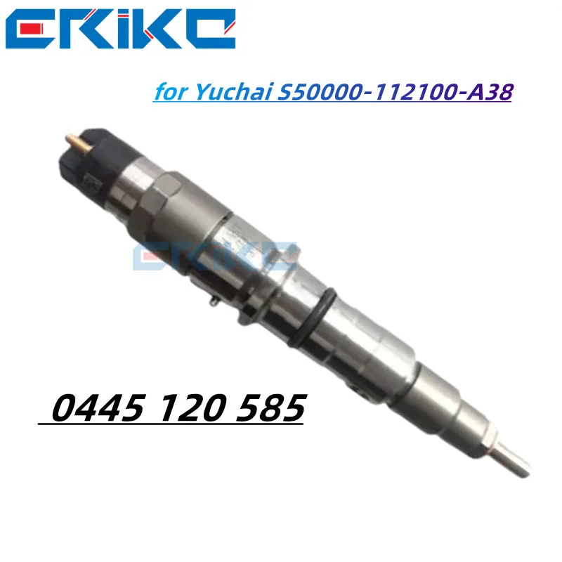 0445120585 Fuel Injector 0445 120 585 Common Rail Engine Injectors 0445120585  0 445 120 585 for Yuchai S50000-112100-A38