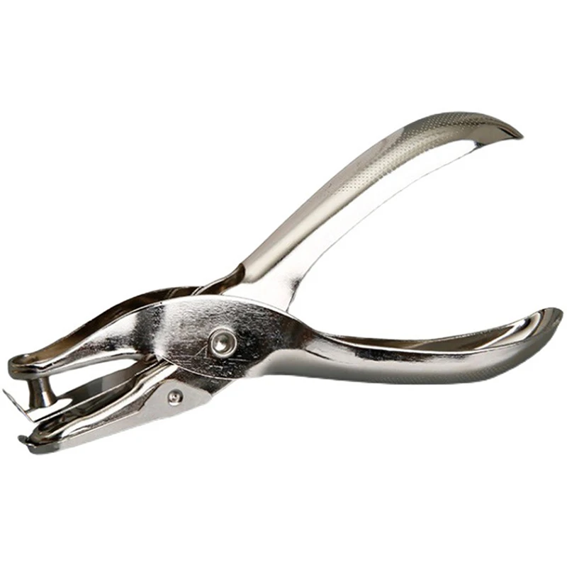 3/6mm Hole Puncher Portable Single Hole Punch Paper Material Scrapbooking Handheld Metal Craft Office Binding Supplies