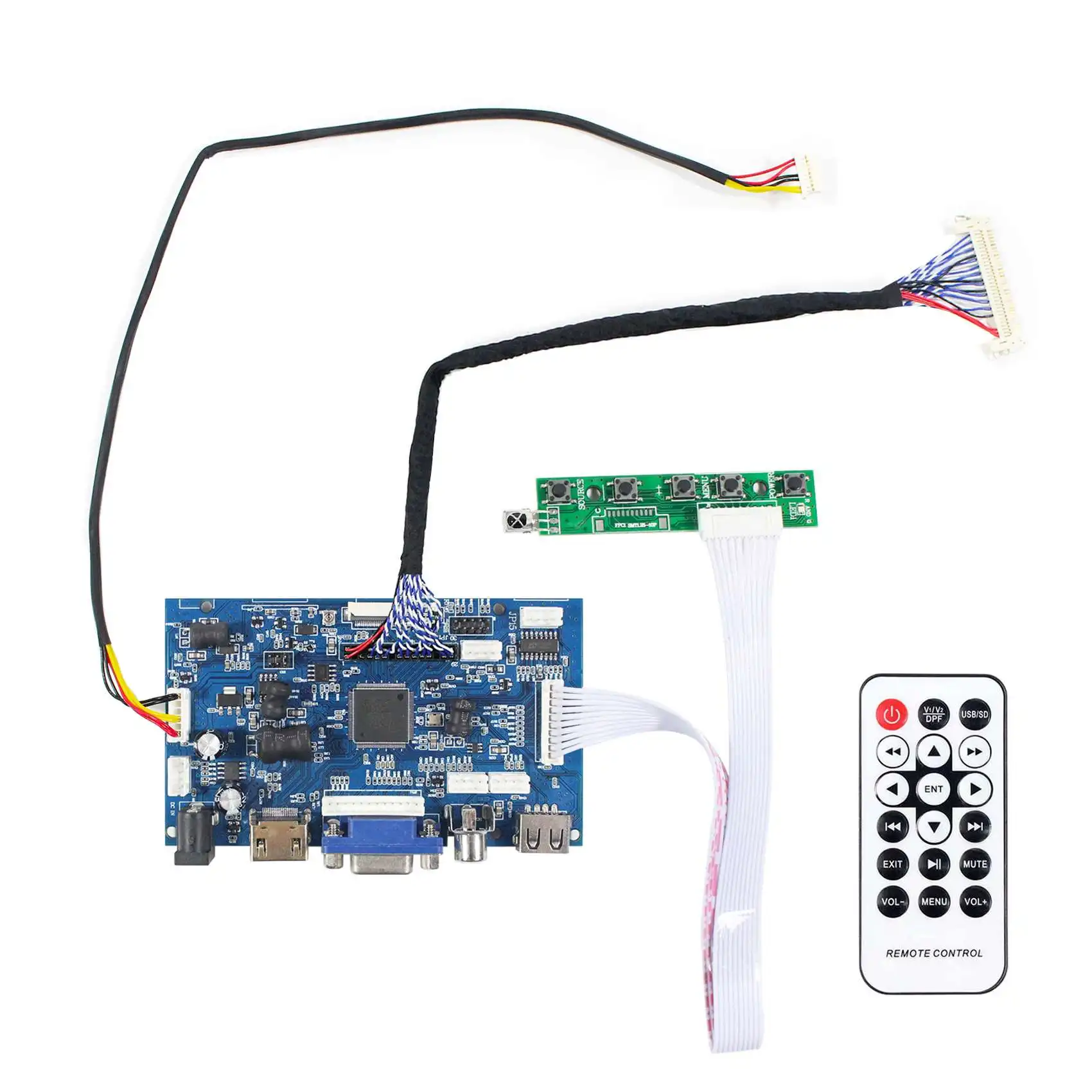 

Auto Brigthness LCD Controller Board For 21.5 in G215HAN01.0 1920x1080 LCD Panel