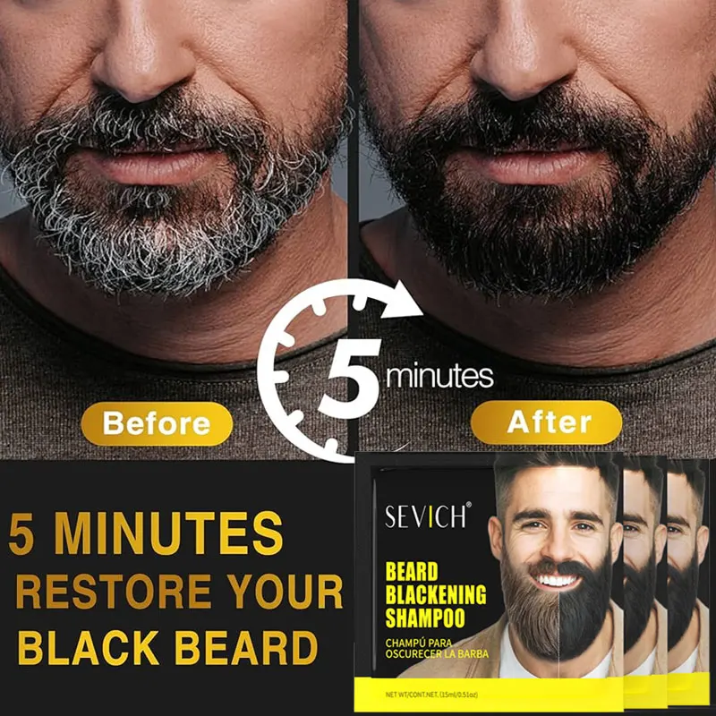 

1/3/10 шт. шампунь для краски для бороды, мгновенное покрытие, крем для краски для волос, крем для быстрого окрашивания бороды и волос, крем для окрашивания бороды для мужчин