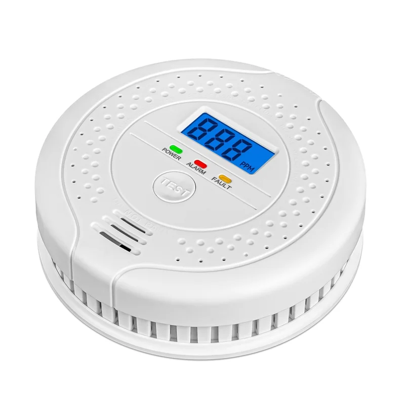 AB25-CO Alarm Sensor Carbon For Home Kitchen High Sensitive Warning LCD Display CO Alarm Carbon Monoxide Alarm Detector