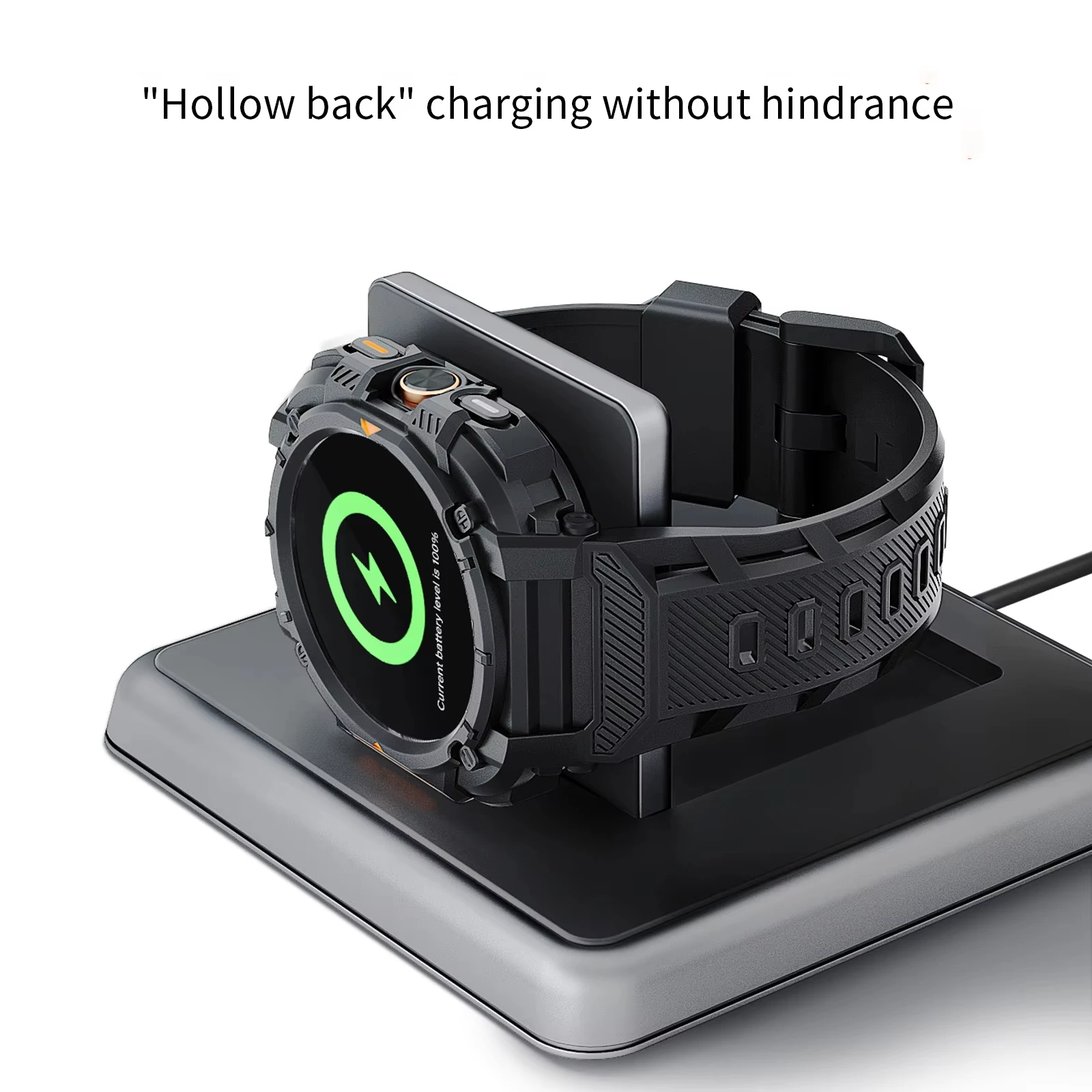 Einteilige TPU-Hohl-Schutzhülle + Armband für Samsung Galaxy Watch Ultra 2 47 mm Smartwatch-Zubehör Armband Correa – Detail 4