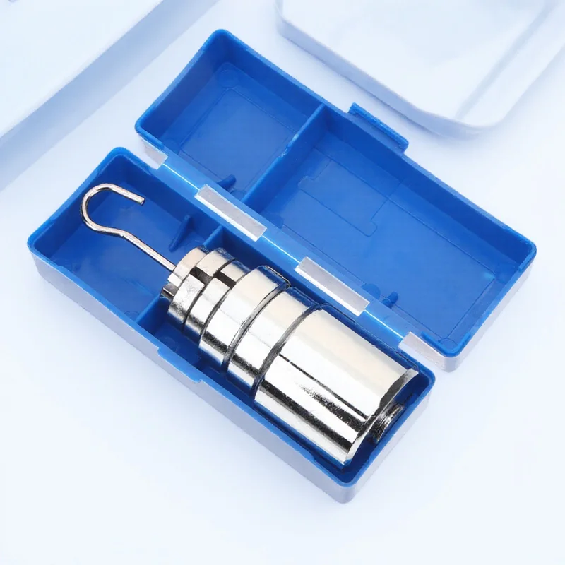 

1Set Physics Laboratory Slotted Weights Durable Metal Mass Sets for Classroom Force and Balance Experiments