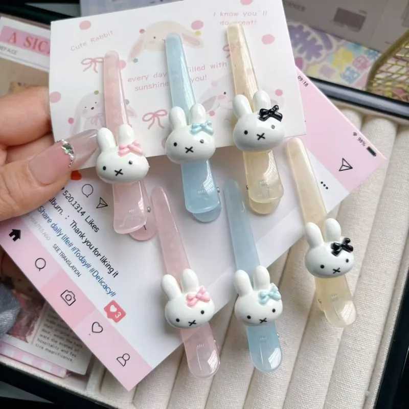 

Набор из 3 заколок для волос с Миффи: креативные, изысканные, милые бантики для девочек, подарки