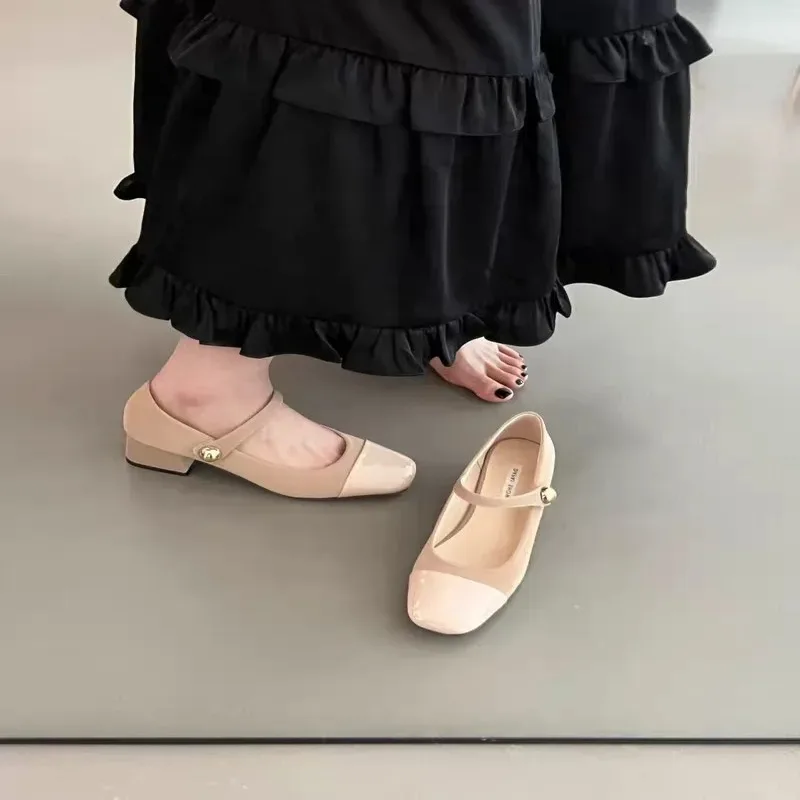 nude mule shoes
