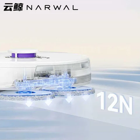 Робот для мытья полов NARWAL J4 — полностью автоматическая уборка и сушка. Машина для мытья полов, пылесос, поломоечная машина. нарвал купить - №2