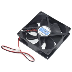 Original For YM1209PTB1 DC 12V 0.25A 92x92x25mm 2-Wire Server Cooling Fan