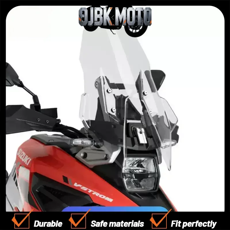 For Suzuki DL1050 V-STROM 1020DE Windshield Heightened and Widened Deflector Modified accessories Protect Ches Front Wndshield