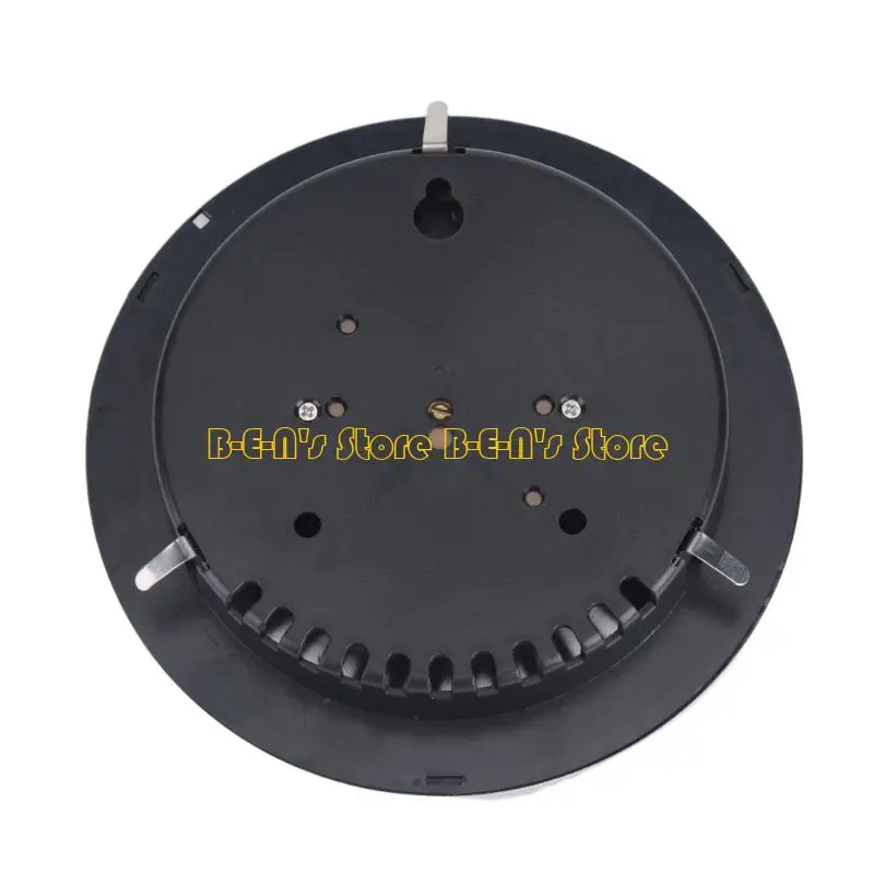 Y1AD Round Indoor Weather Reference Meter with 130 mm White Face, Metal-Look Air Pressure Instrument for Home Office Room