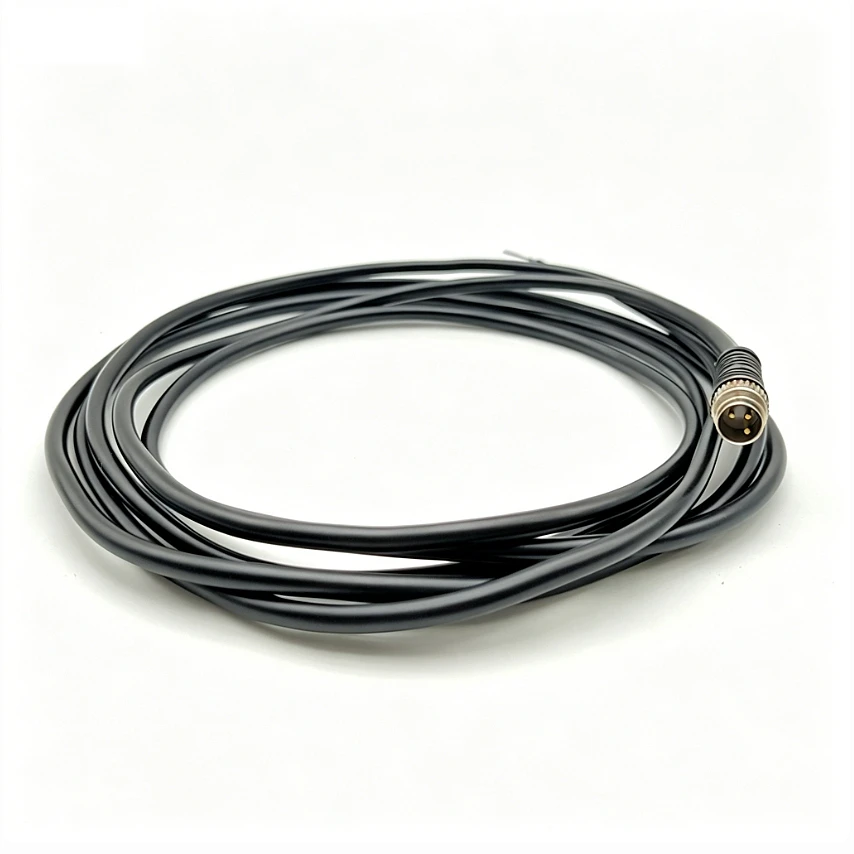CAM8.A4-11232540 Cable M8 4Pin 5m IP67 Waterproof Automation Sensor Actuator Wiring Signal Flexible Wire