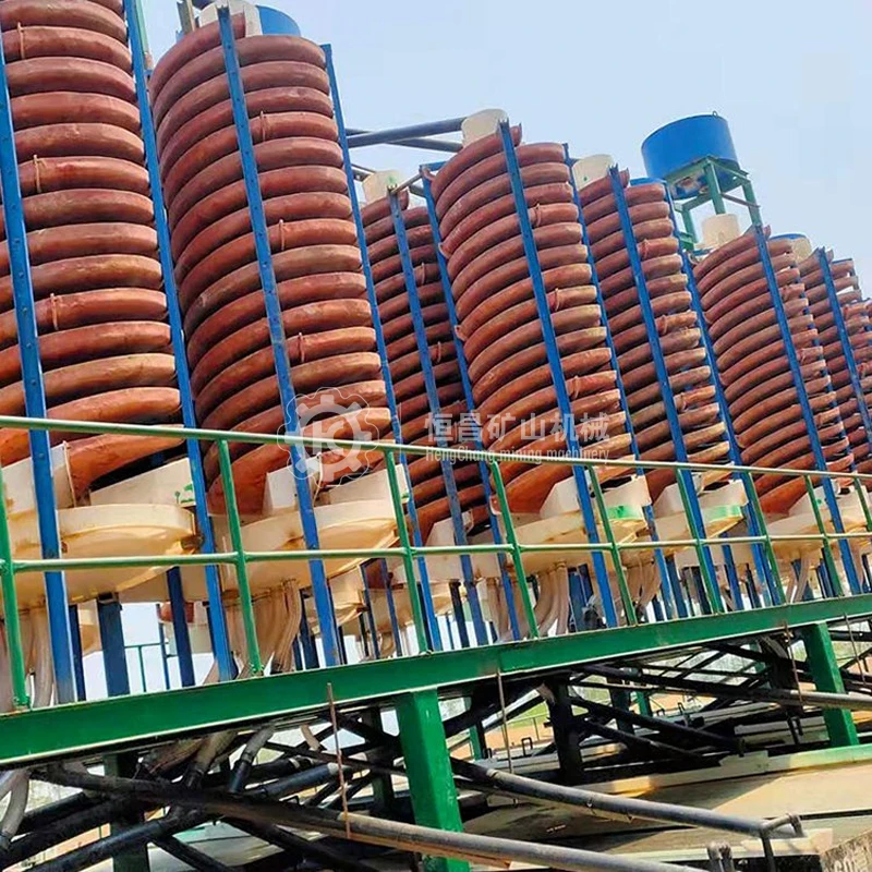 2026  High Efficiency Gravity Concentrate  Tin Tantalum Niobium Heavy Mineral Gold Wash Plant Coal Spiral Separation Machine
