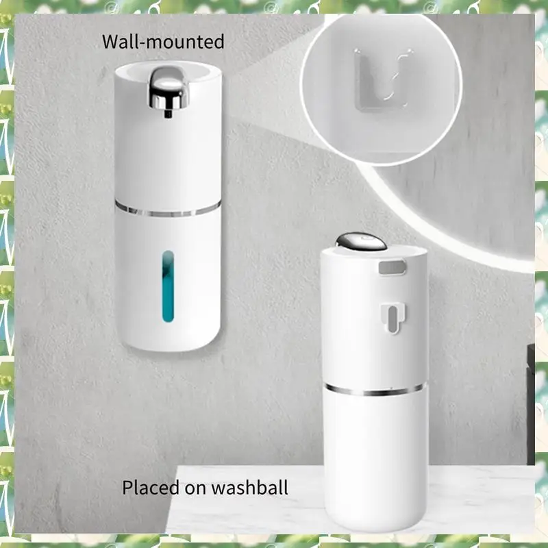 

Автоматический дозатор мыла FIZP-13,5 унций, бесконтактный дозатор пенного мыла, настенный дозатор, насос для мыла для ванной комнаты, кухни