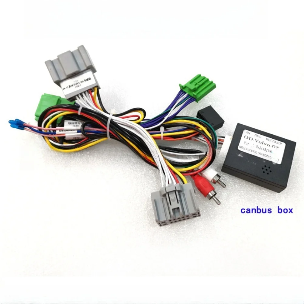 For Volvo XC90 2008-2013 Low Version Android 2 Din GPS Car Radio Multimedia Video Player Wire Adapter With Canbus Box view 3