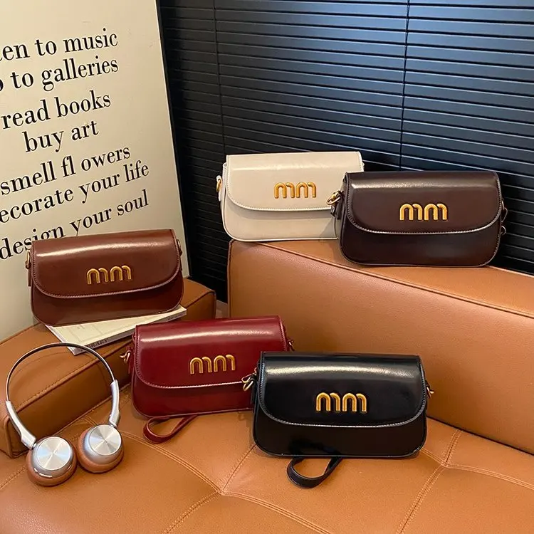 

Женская модная сумка через плечо, сумка через плечо, минималистичная кожаная сумка для ежедневного использования, стильная и легкая