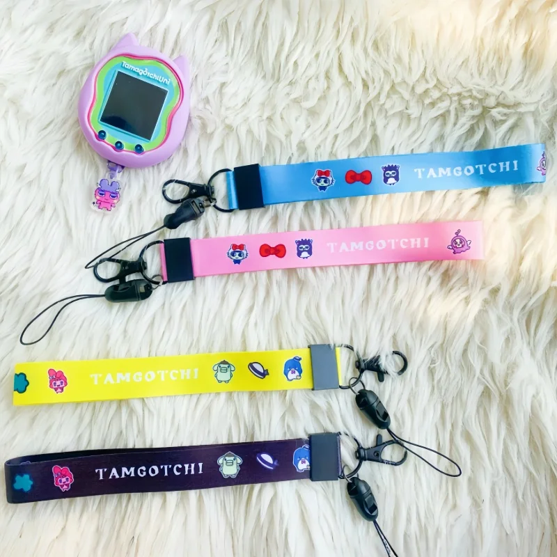 

Tamagotchi Paradise Park, подвесная веревочная игрушка для мобильного телефона, длинная/короткая веревка на запястье, кулон, аксессуар для фигурок и косплея