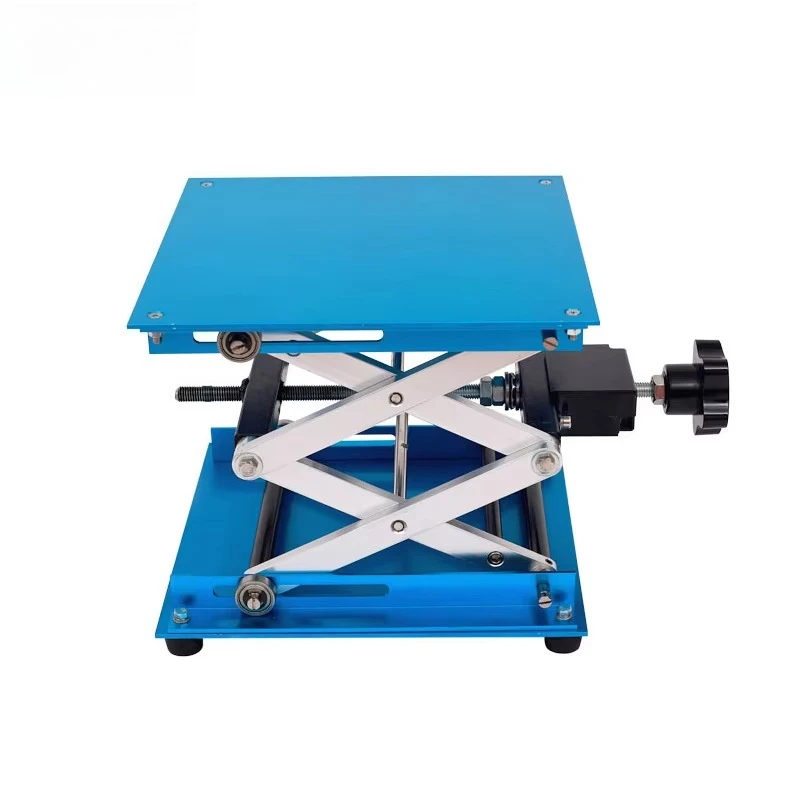 Manual lifting platform bracket for small laboratory use, 2 sections can be customized with a size of 300x400mm