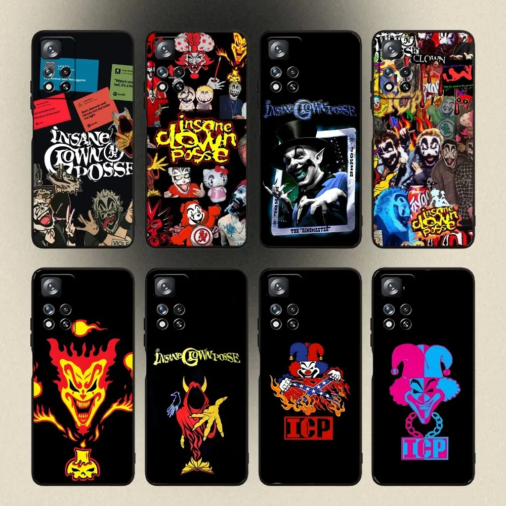 ICP Insane Clown Posse Phone Case For Samsung Galaxy A20,A21s,A22,A31,A32,A52,A53,A72,73,A80,A91 Soft Black Cover