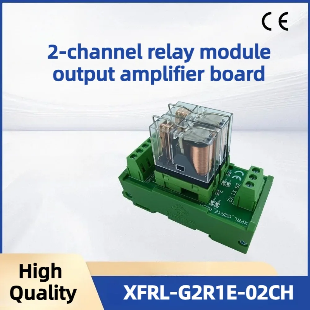 2-channel Relay Module PLC Industrial Driver Amplifier Board PNP NPN Signal Output PLC Control Board