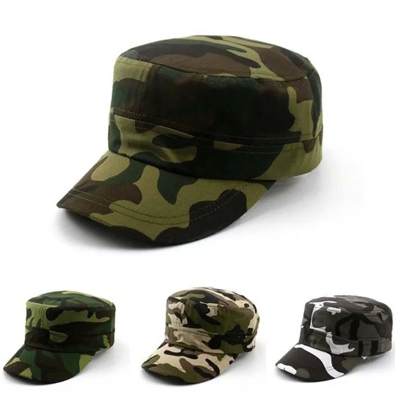 Summer Fashion Men Baseball Caps Camouflage Flat Cap Hats Women Men's Outdoor Visor training Camo 2024