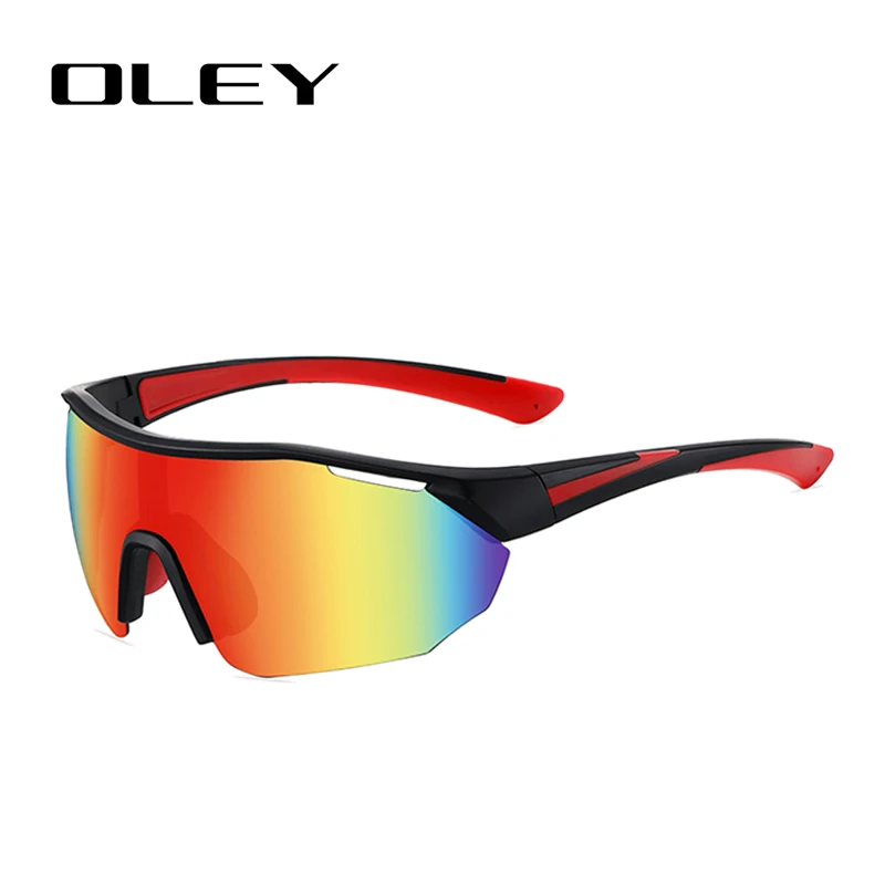 OLEY-Photochromic Cycling Glasses for Men Women, Outdoor Sport, Hiking Eyewear, Polarized Sunglasses, Inner Frame, Bicycle Glass