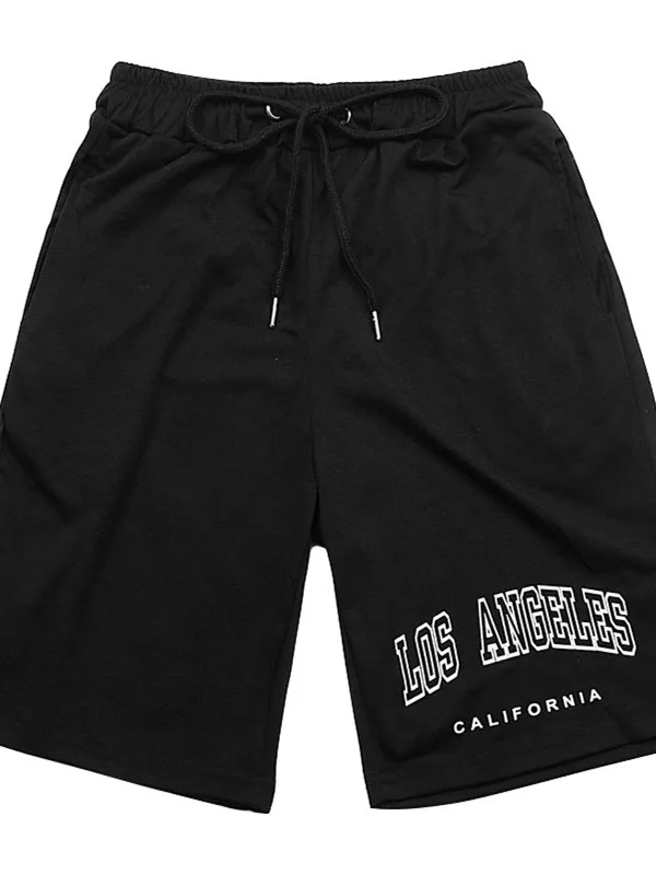 Vita media da uomo Casual orts Gamba dritta Estate Faion Abbigliamento quotidiano Diciotto pantaloni Non-Marca Vitali giovanile Sle