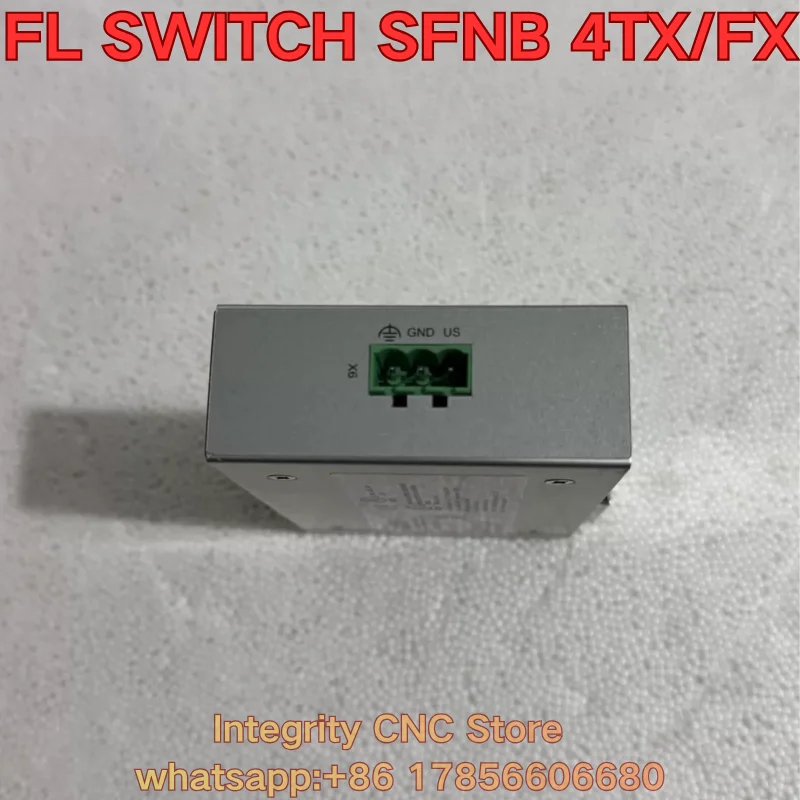 Second-hand FL SWITCH SFNB 4TX/FX industrial switch 2891027 functional test is normal