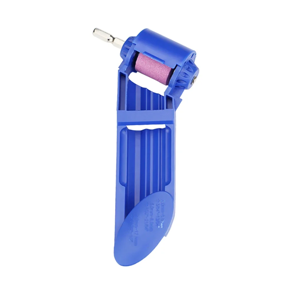 1 Set  2.0-12.5mm Portable Drill Bit Sharpener Corundum Grinding Wheel Bit Tool Twist Drill Polishing Grinder Wheel Tool ﻿
