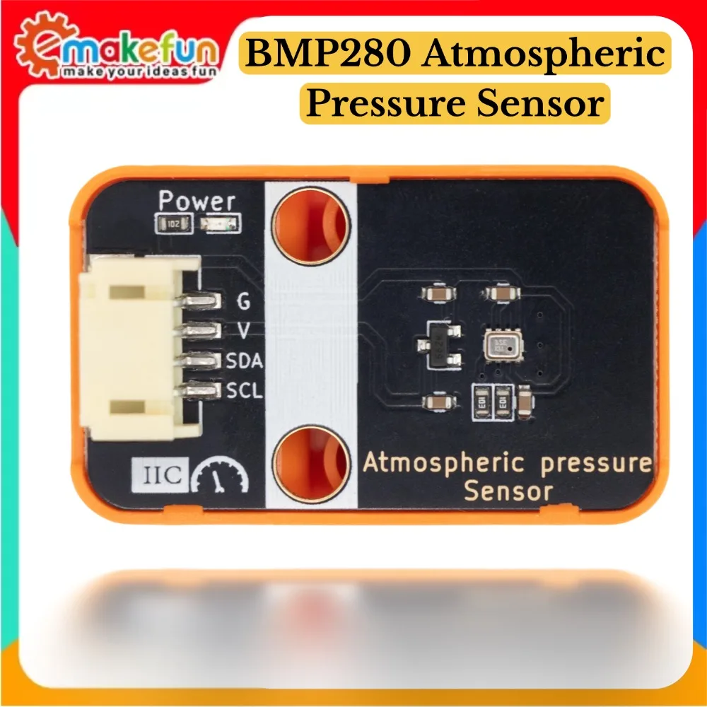 BMP280 Barometric Pressure Sensor Module I2C High Precision Air Pressure & Temperature for Arduino ESP32 micro:bit