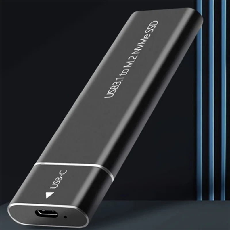 

-A02R NVME USB3.1 External Storage HDD Case For NVME SATA SSD Disk Hard Drive Hard Disk Enclosure