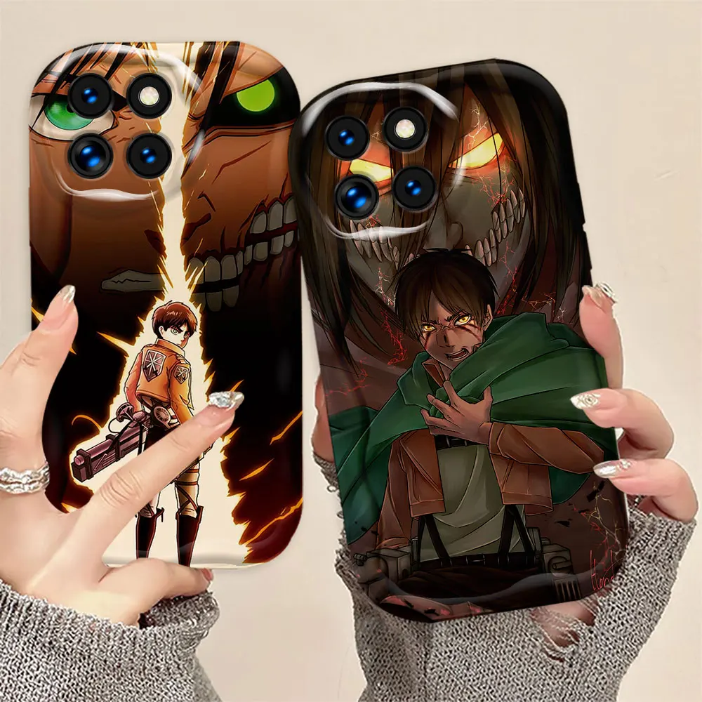 Eren Yeager A-Attack on Titan Phone Case Cover For REDMI 13C 10 X A C 9 C NFC T A AT I SPORT PRIME A3 A2 A1 PLUS 5G