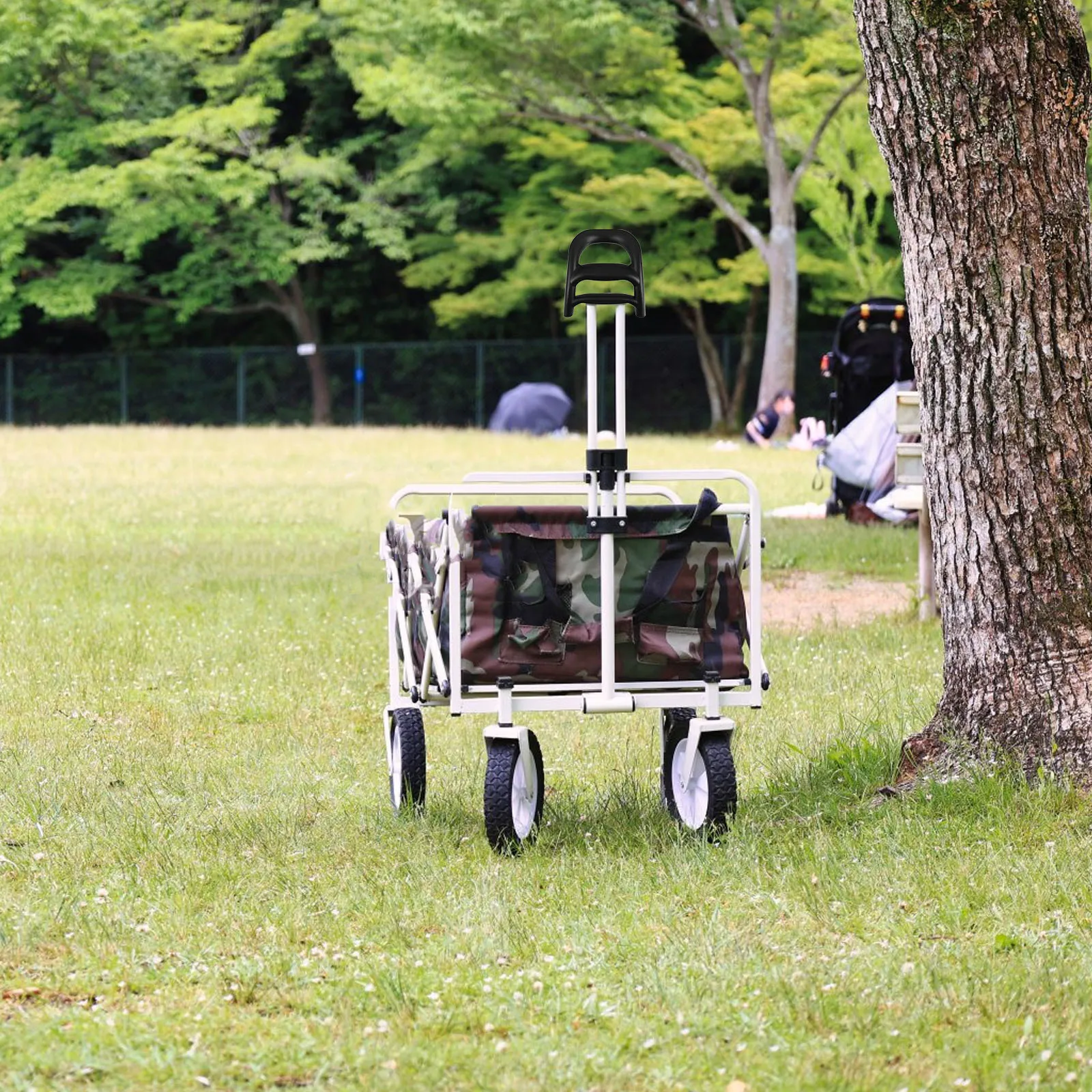 

Shopping Cart Replacement Design Push for Wagon Luggage Trolley Wheel Assembly Wagon