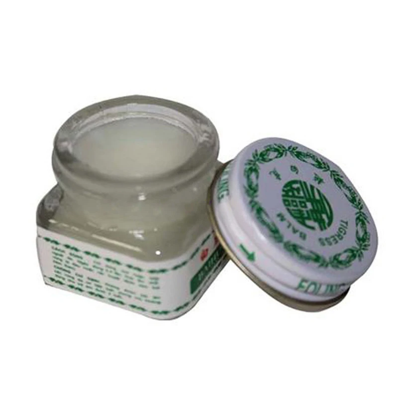 Bálsamo de tigre blanco de Vietnam para dolor de cabeza, crema de masaje para aliviar el dolor de muelas, estómago, mareos, alivio del dolor muscular