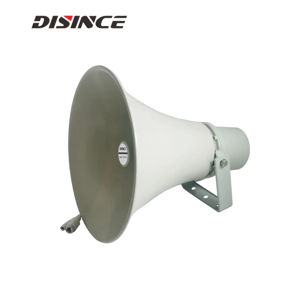 30W IP Horn Loudspeakers Powered by POE Dust/Waterproof Built-in Amplifier Network RJ45 IP Audio Endpoints