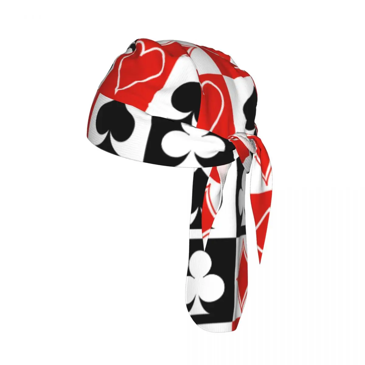 

Bicycle Headband Cap Poker Playing Cards Cycling Headscarf Quick-dry Sun-Protective Hat Head Scarf
