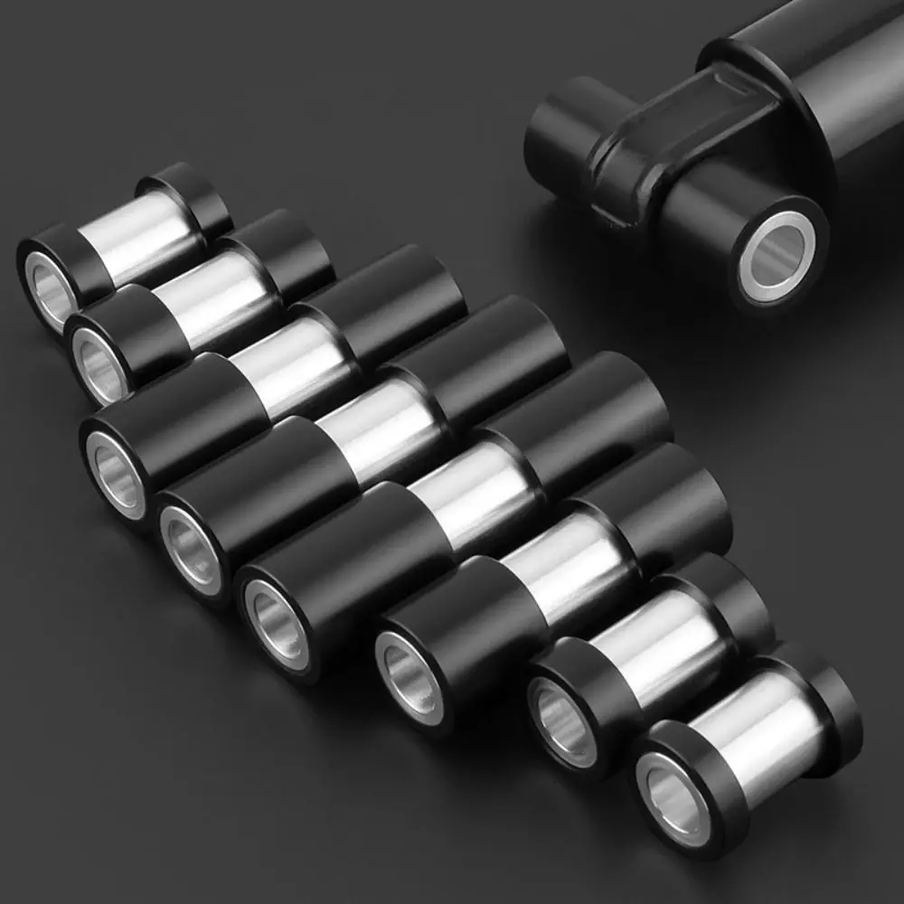 Black Bike Rear Shock Bushing Shaft Sleeve Aluminium Alloy Bicycle Shock Absorber 22/24/26/32/42/44/50/54/56mm