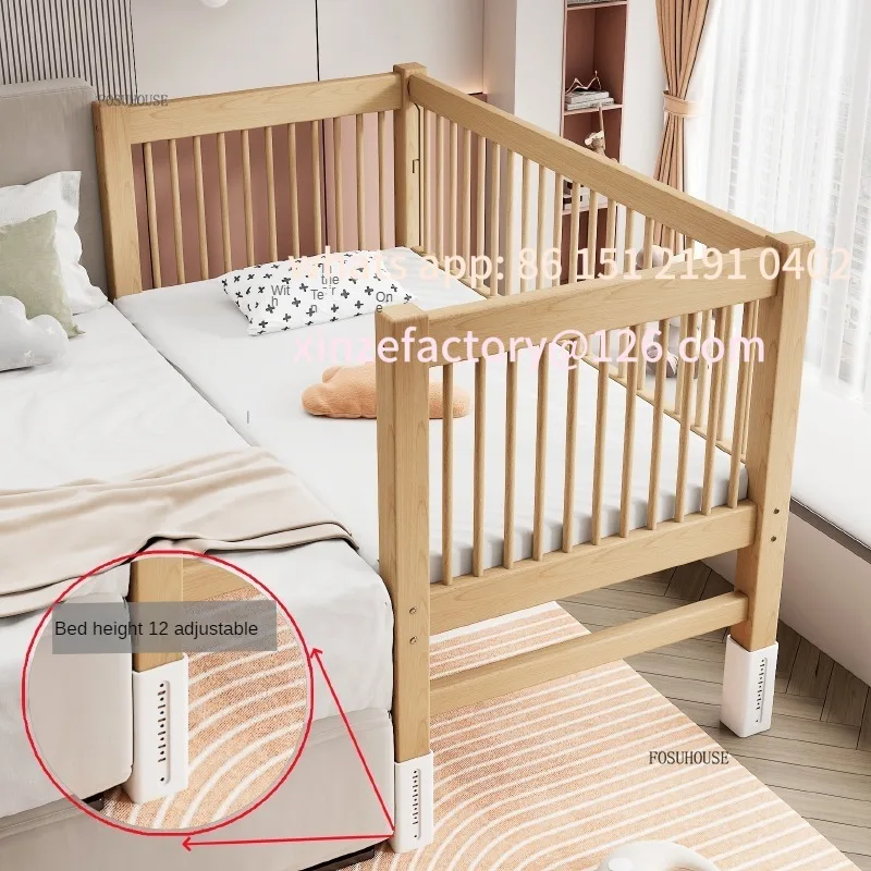 Customizable  Bed Designer Liftable High Guardrail Children's Beds Creative Widened Beds for Children's Ho