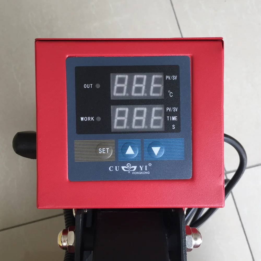 آلة نقل تي شيرت الشحن السريع آلة الضغط الحراري المسطحة ذات الضغط العالي 40 × 60 سم آلة نقل الضغط الحراري