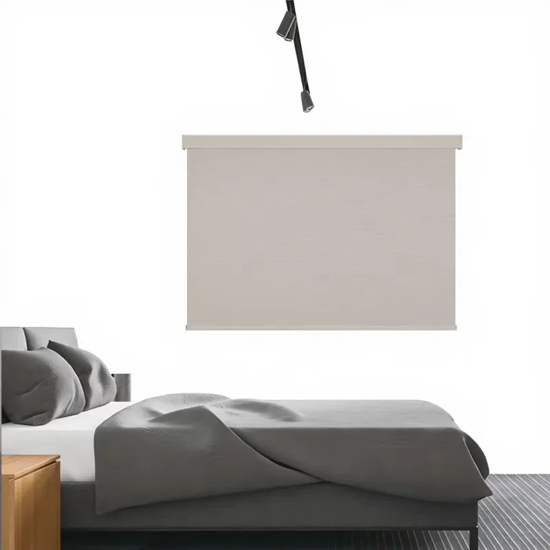 Control Motorized Automat Blackout Electric Wifi Smart Daylight Fabric Rechargeable Roller Blinds