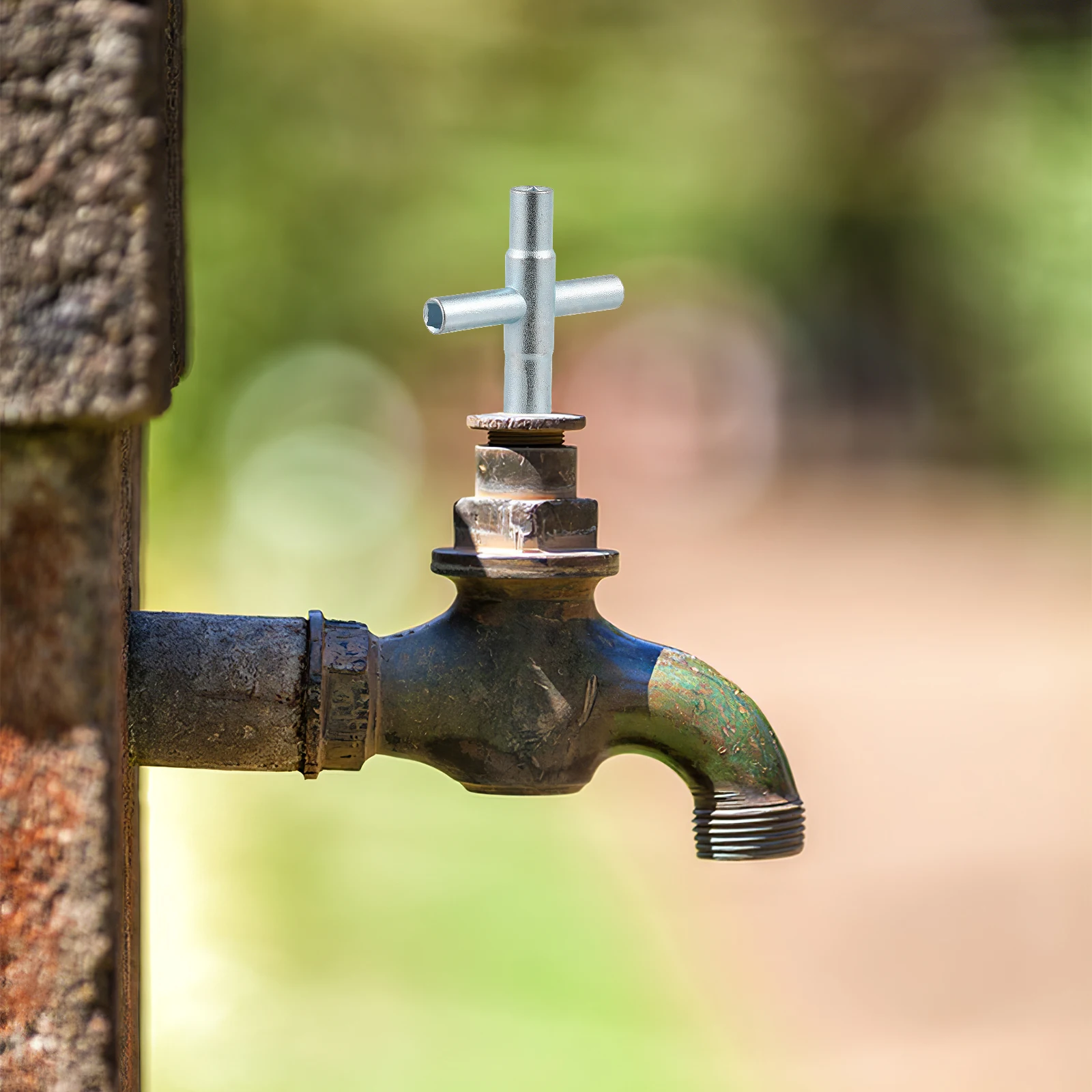 

2Pcs Water Utility Key Strong Faucet Puller Design for Homeowners and Gardeners Sillcock Key Faucet Tool